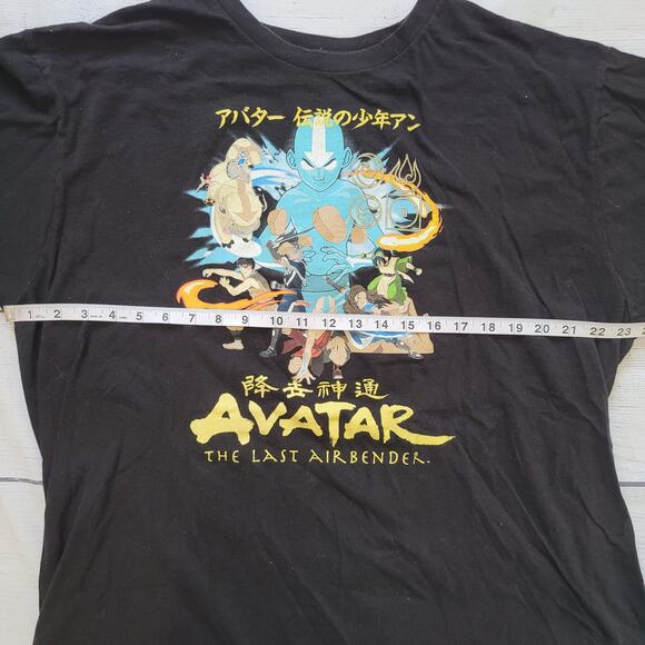 Avatar The Last Airbender Size 2XL Men's Anime T-Shirt Casual Nerd Geek Love - Picture 4 of 6